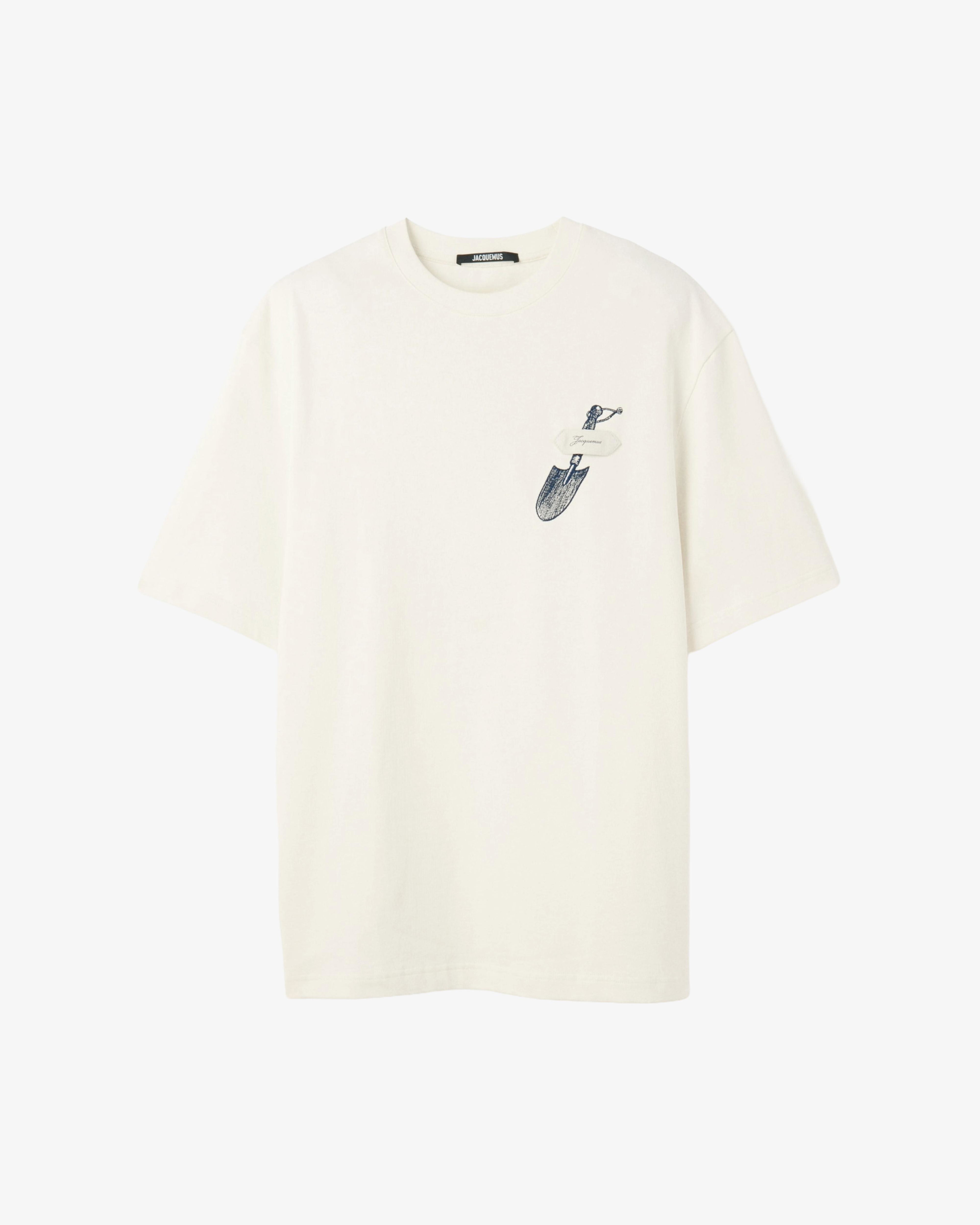 JACQUEMUS - Men's Le t-shirt Pelle - (Yellow) by JACQUEMUS