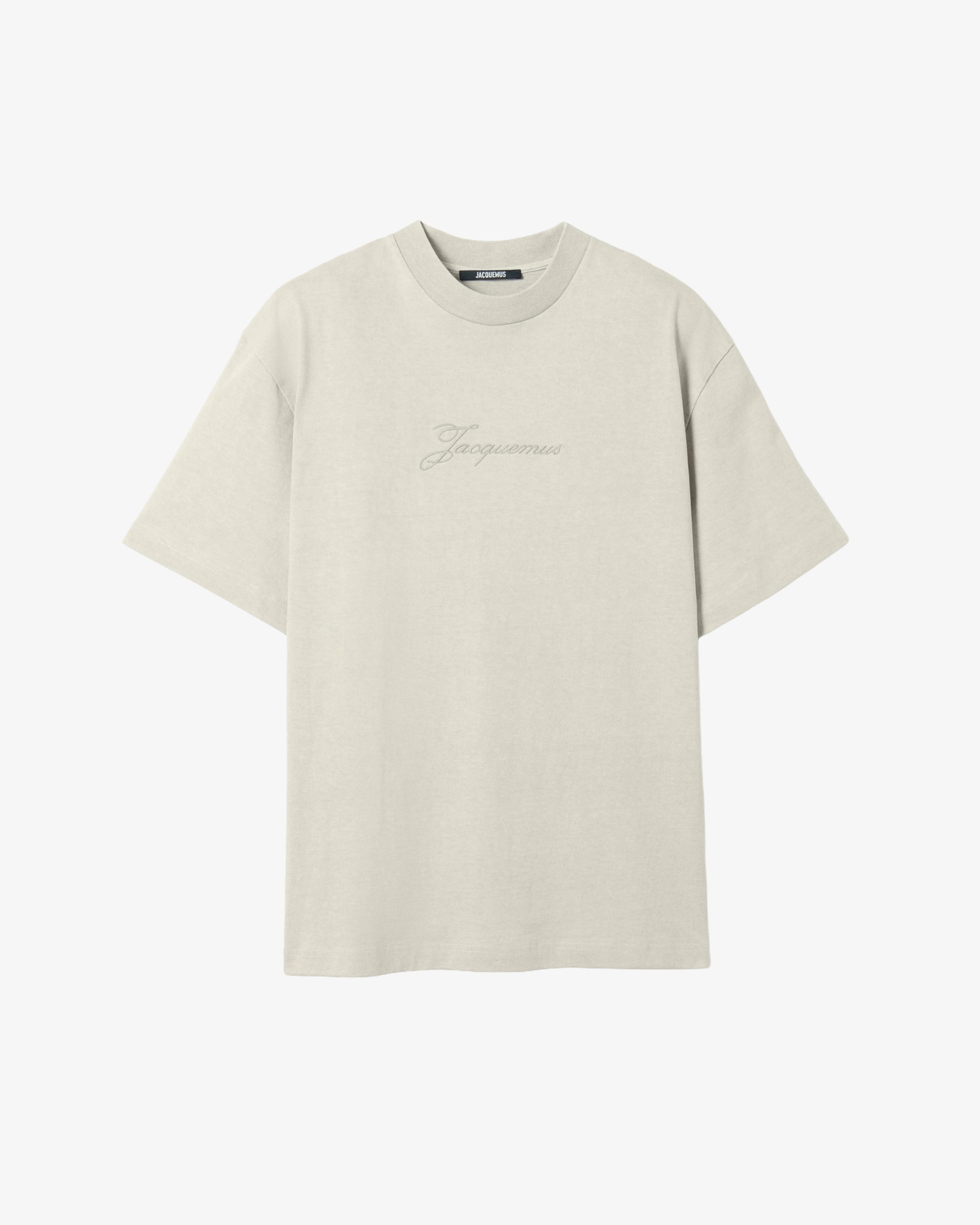 JACQUEMUS - Men's Le t-shirt Pigmento - (Beige) by JACQUEMUS