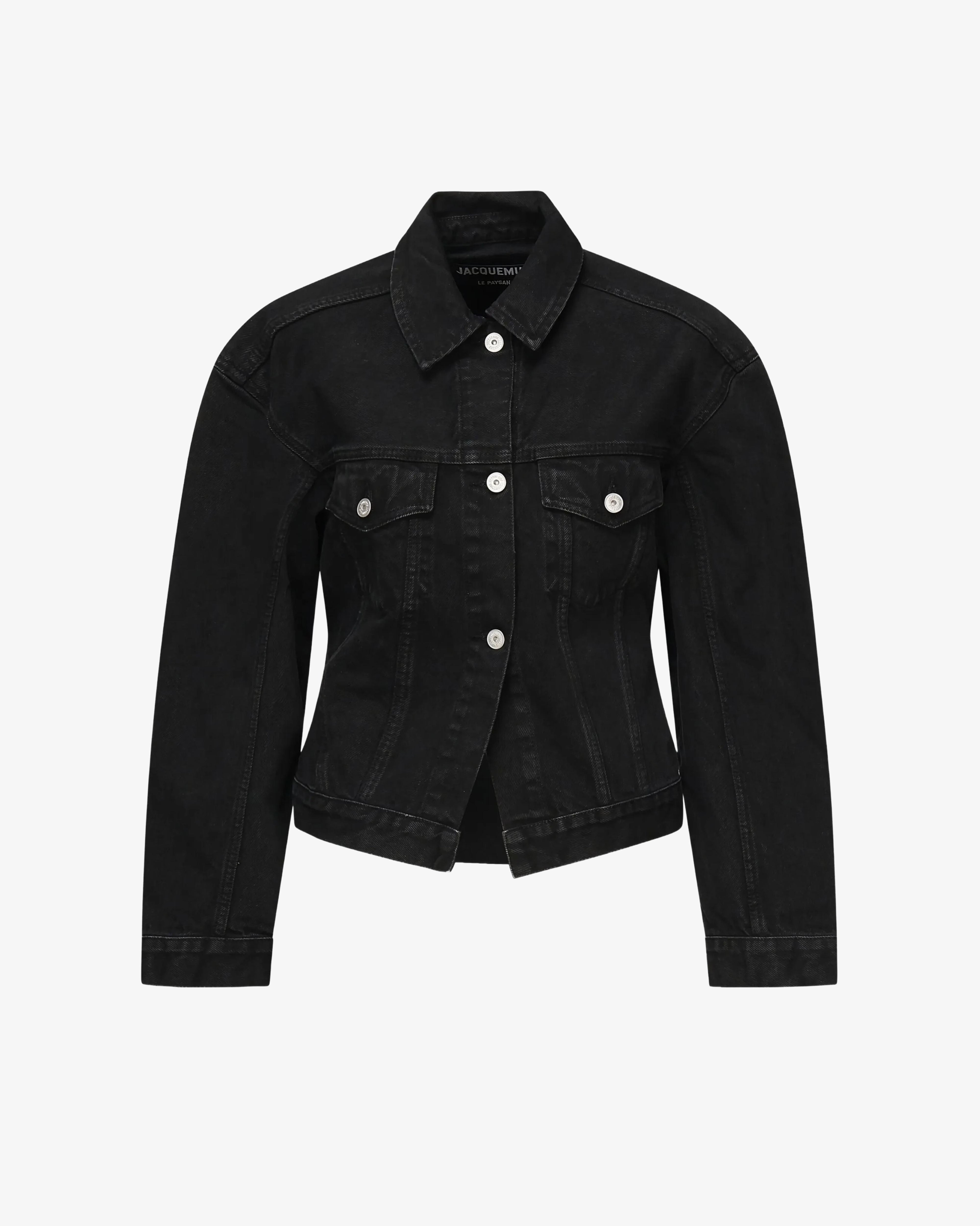 JACQUEMUS - Women's La Veste De-Nimes - (Black990) by JACQUEMUS