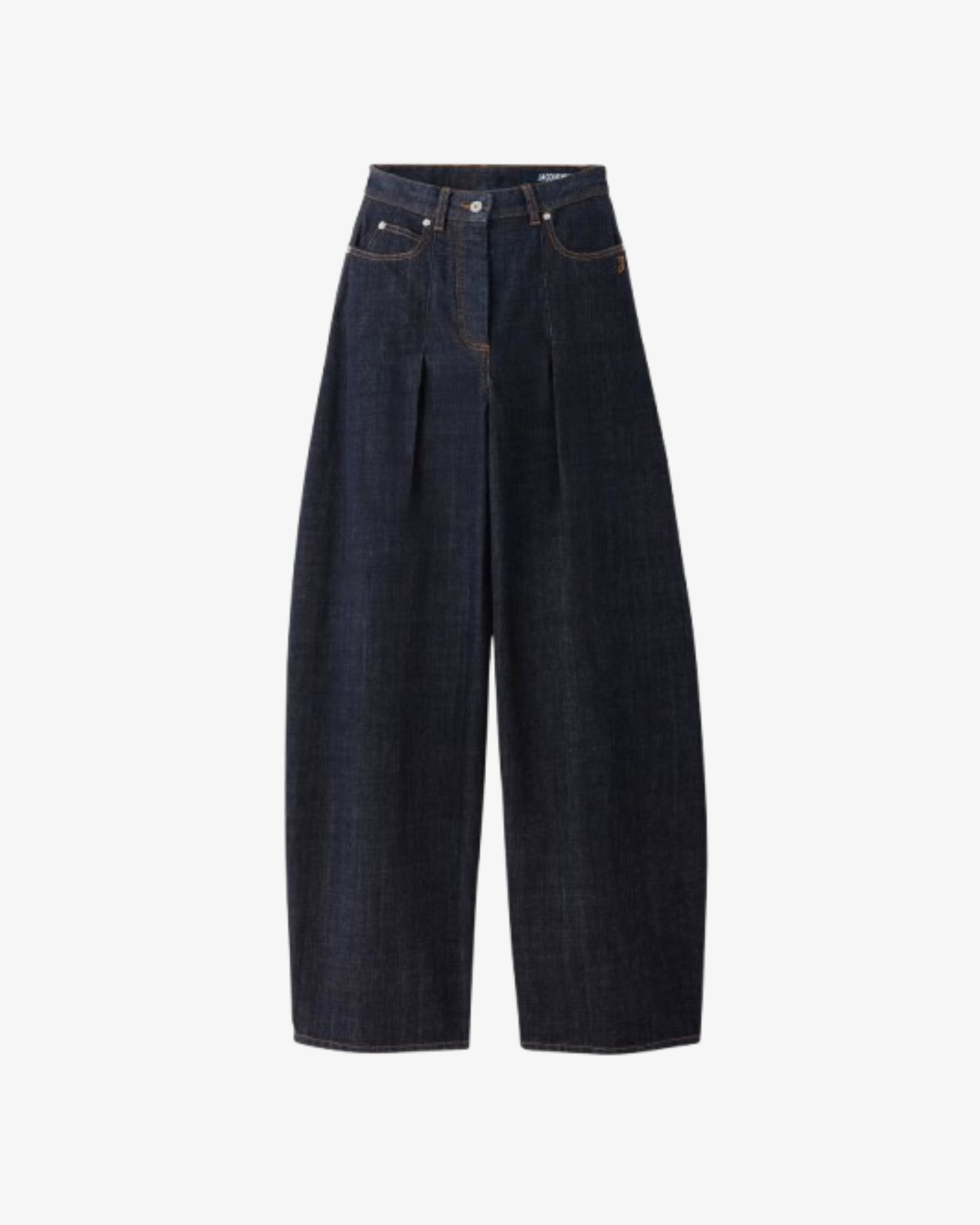 JACQUEMUS - Women's Le De-Nimes Ovalo - (Navy390) by JACQUEMUS