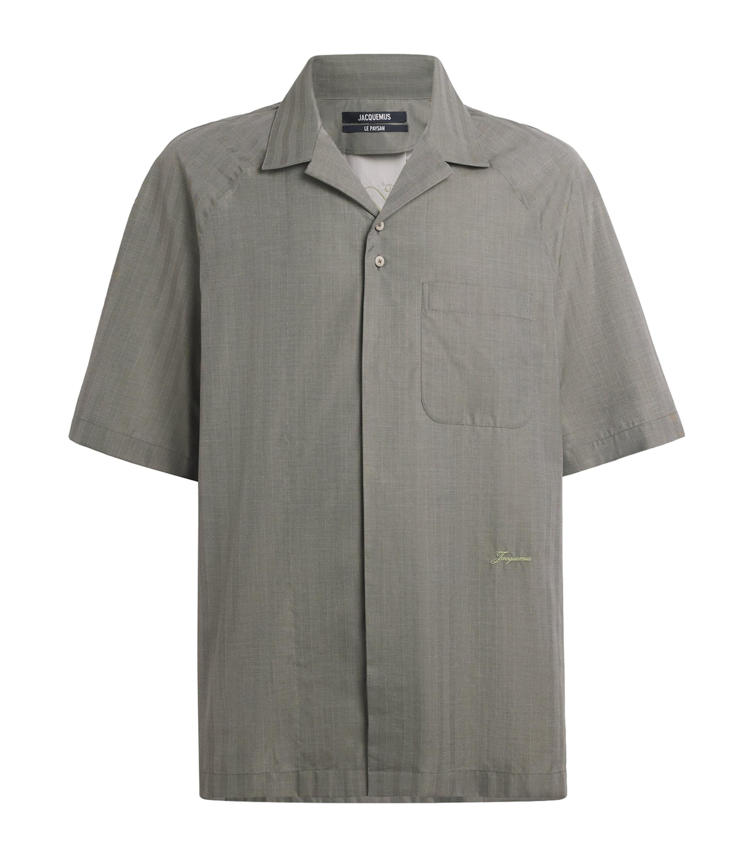 Jacquemus Cotton Embroidered Romarin Shirt by JACQUEMUS