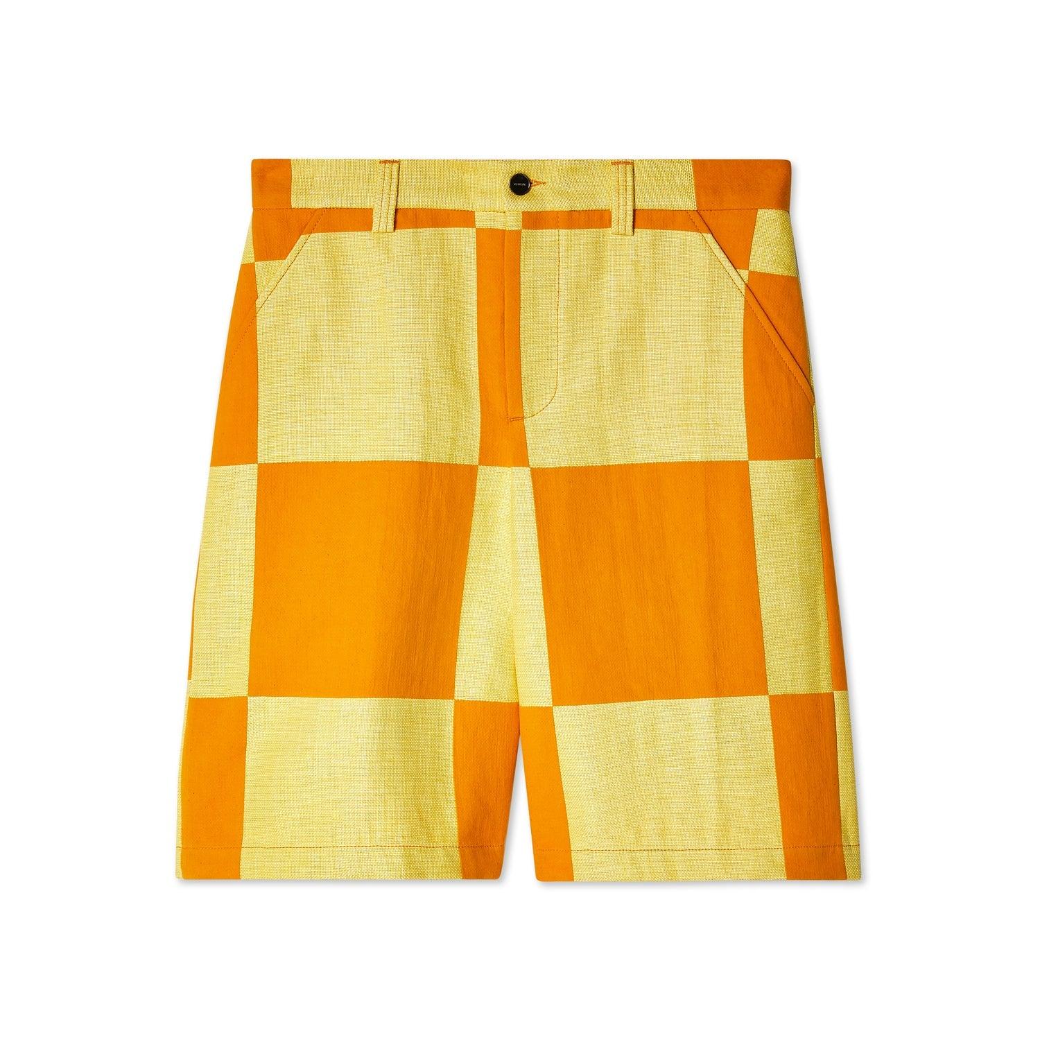 Jacquemus - Men's Le Short Tecido - (Yellow) by JACQUEMUS