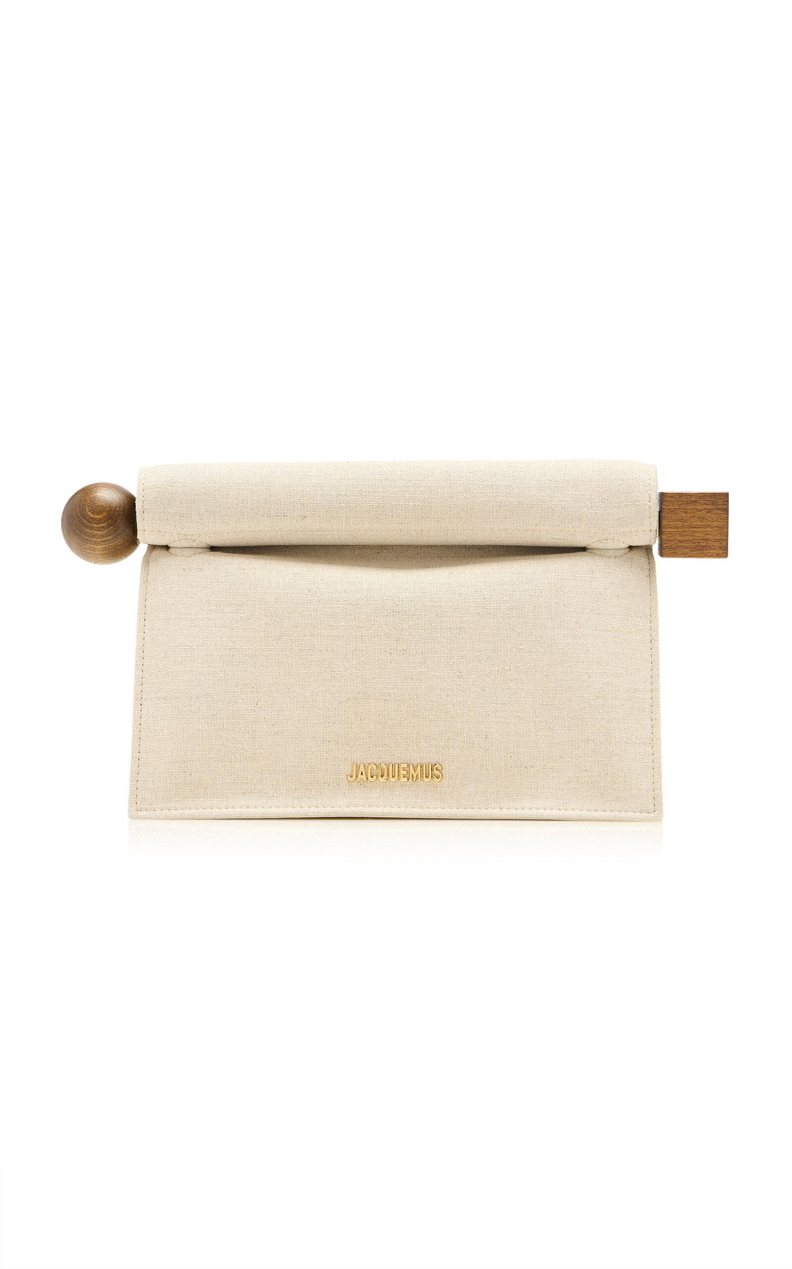 Jacquemus Rond Carre Cotton Clutch - Moda Operandi by JACQUEMUS