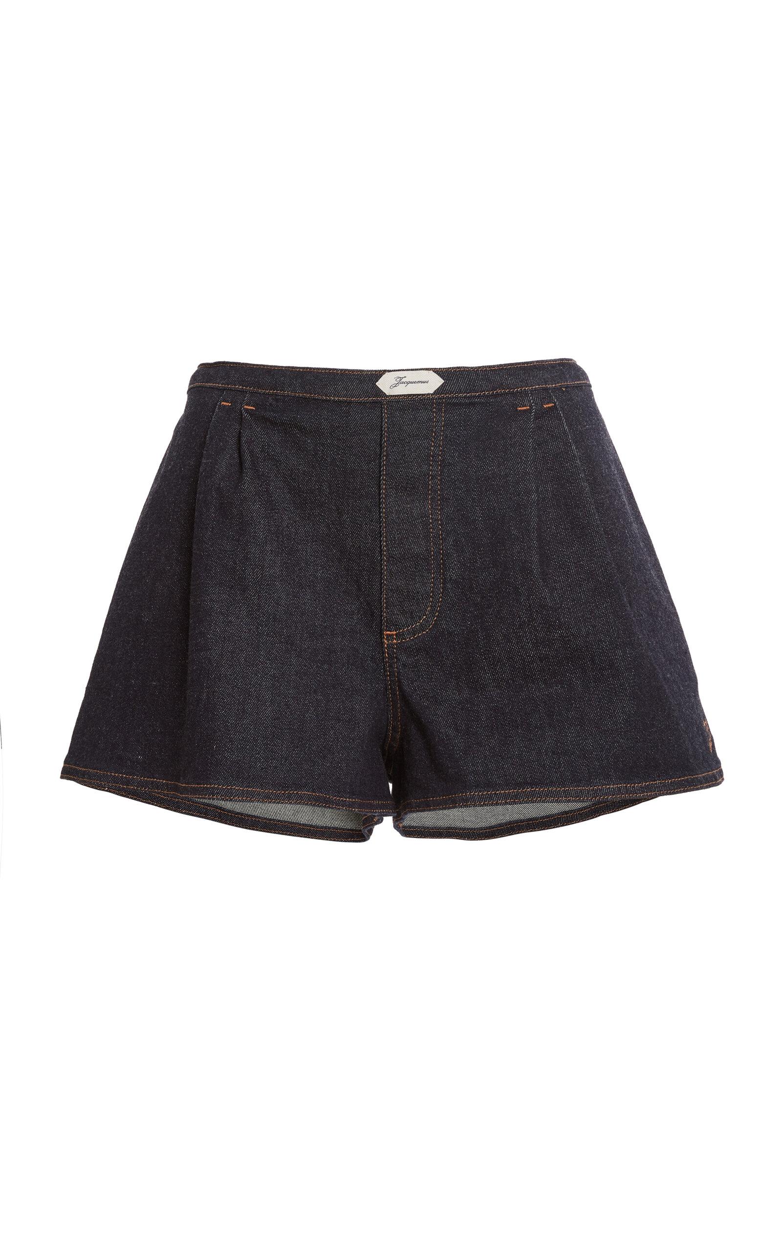 Jacquemus The De-Nimes Amelo Cotton Shorts - Moda Operandi by JACQUEMUS