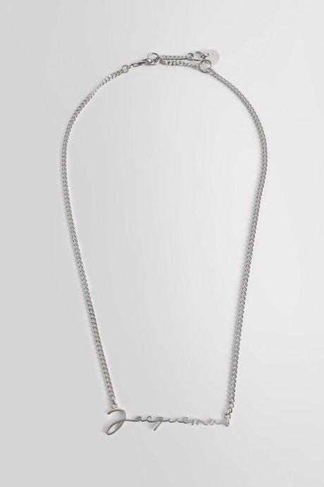 Jacquemus Women'S Silver-Tone La Chaine Jacquemus Signature Logo Chain Necklace by JACQUEMUS