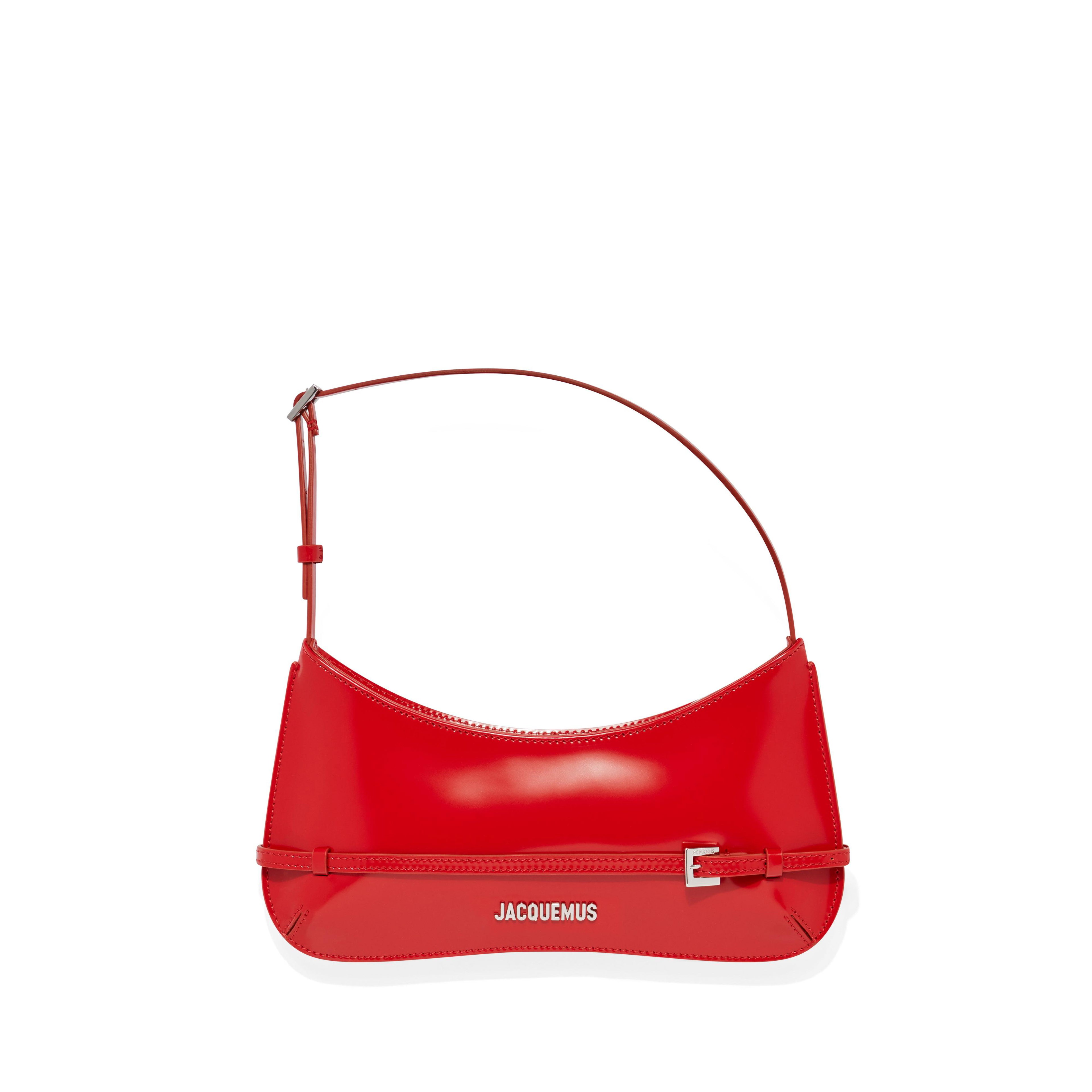 Jacquemus - Women’s Le Bisou Ceinture Shoulder Bag - (Red) by JACQUEMUS