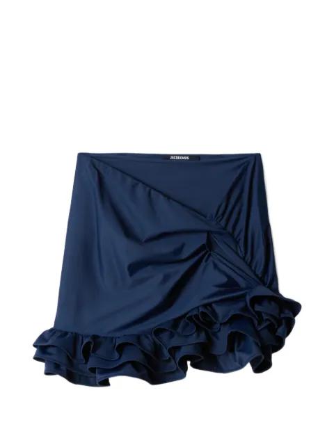 Jupe Playa ruffled mini skirt by JACQUEMUS