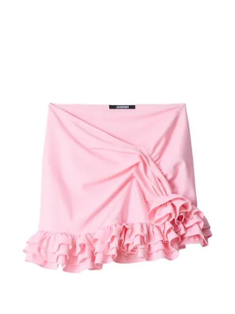 Jupe Playa ruffled mini skirt by JACQUEMUS