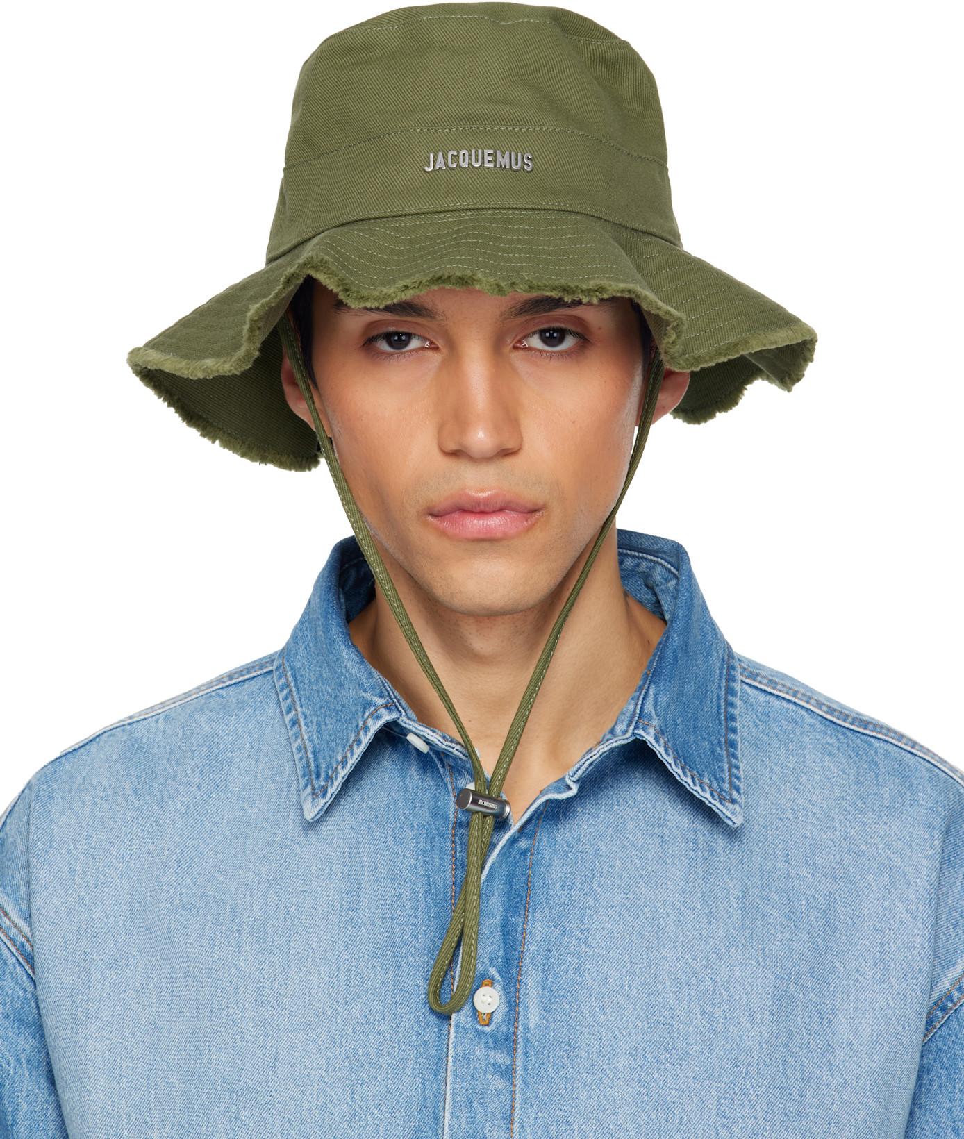 Khaki 'The Artichaut' Bucket Hat by JACQUEMUS