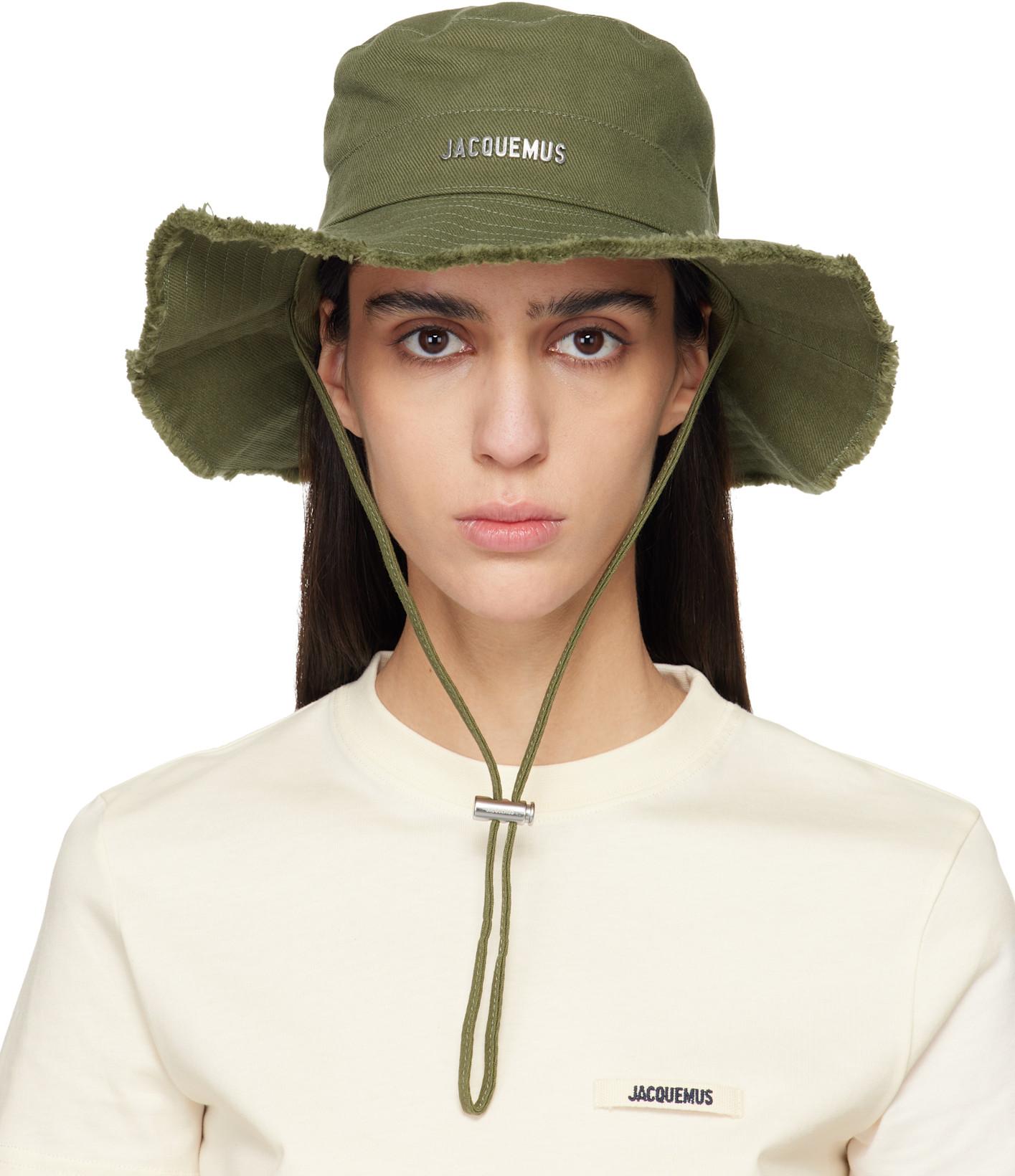 Khaki 'The Artichaut' Bucket Hat by JACQUEMUS