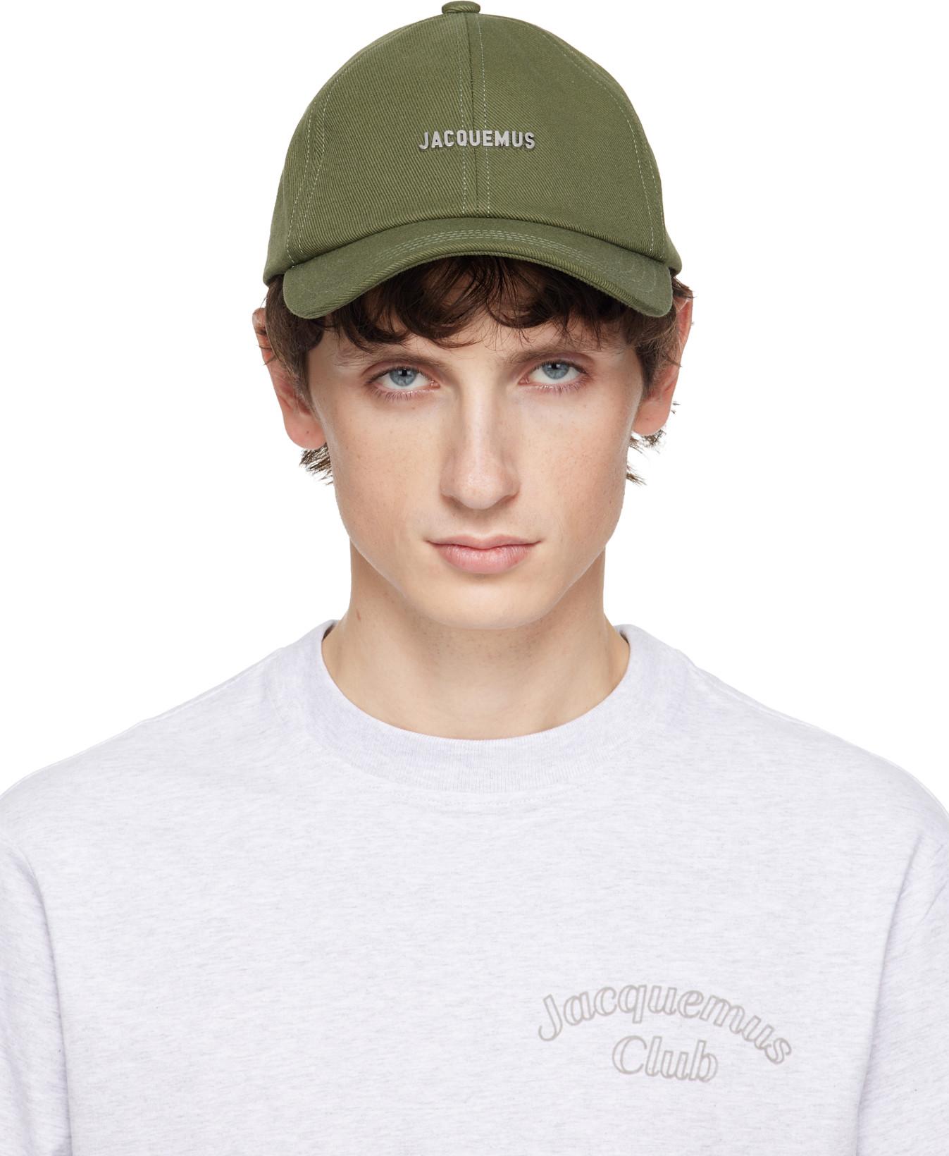 Khaki 'The Gadjo' Baseball Cap by JACQUEMUS