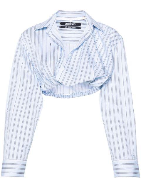 La Chemise Bahia striped shirt by JACQUEMUS