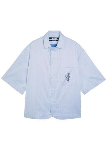 La Chemise Gardian printed cotton shirt by JACQUEMUS