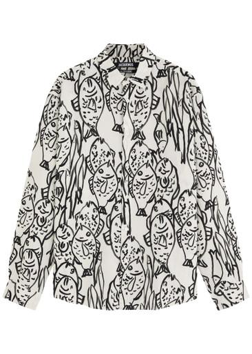La Chemise Simon printed woven shirt by JACQUEMUS