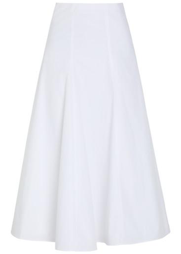 La Jupe Triangle cotton-blend midi skirt by JACQUEMUS