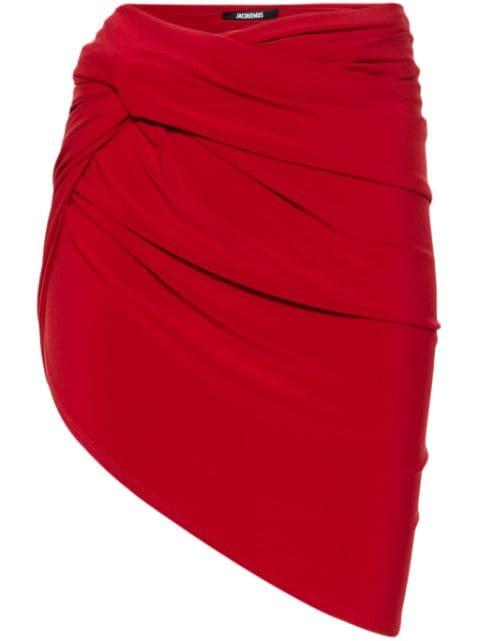 La Mini Jupe Drapeado skirt by JACQUEMUS