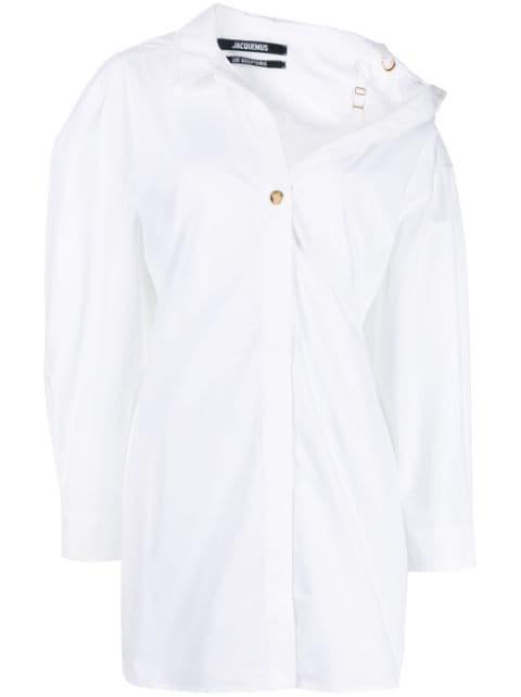 La Mini Robe Chemise shirt dress by JACQUEMUS