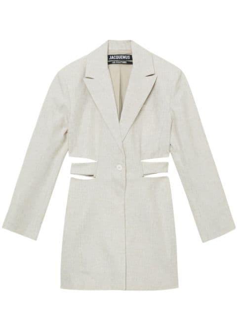 La Robe Bari blazer minidress by JACQUEMUS