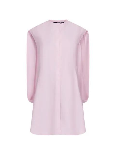 La Robe Berlingot long-sleeve shirt dress by JACQUEMUS
