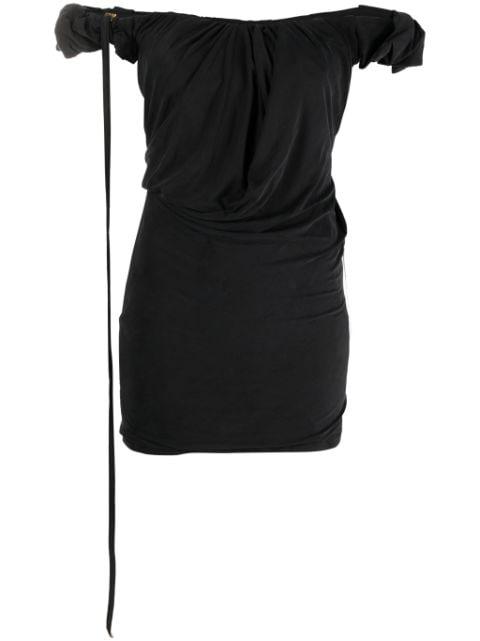 La Robe Ciceri draped minidress by JACQUEMUS