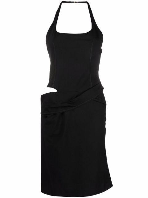 La Robe Hielo asymmetric dress by JACQUEMUS