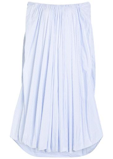 La Robe Lavande striped poplin midi dress by JACQUEMUS