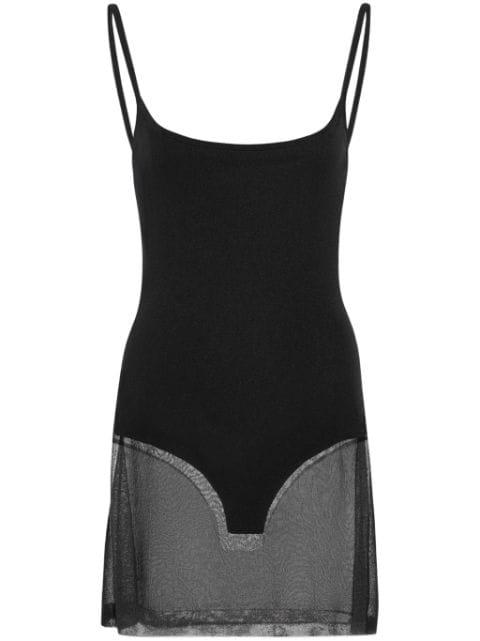 La Robe Maille Roupao sheer minidress by JACQUEMUS