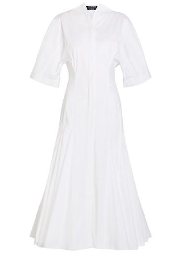 La Robe Moisson cotton-poplin midi dress by JACQUEMUS