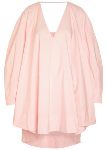 La Robe Paysan V-neck poplin mini dress by JACQUEMUS