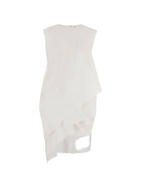La Robe Traversin asymmetric-hem midi dress by JACQUEMUS