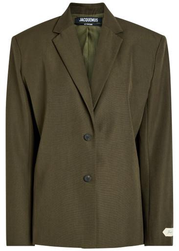 La Veste Carree wool blazer by JACQUEMUS