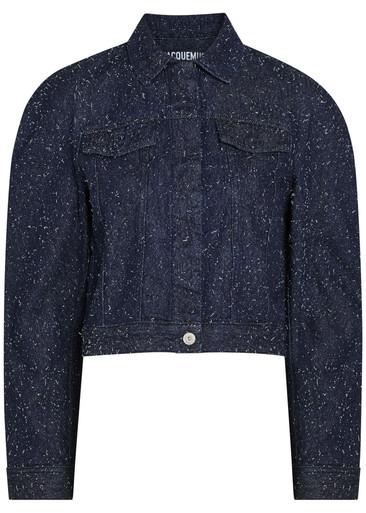 La Veste De-Nimes Ovalo denim jacket by JACQUEMUS