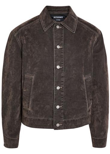 La Veste de-Nîmes Mirada brushed denim jacket by JACQUEMUS