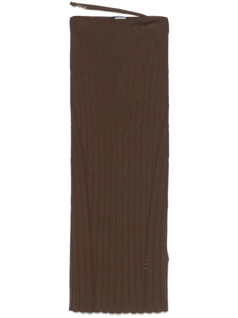 La jupe Pralù midi skirt by JACQUEMUS