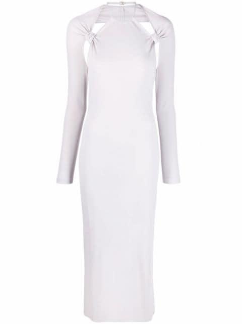 La robe Nodi knotted cut-out dress by JACQUEMUS