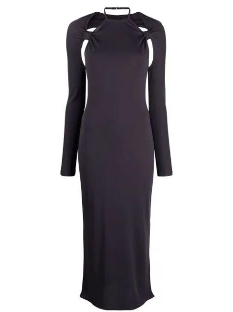 La robe Nodi knotted cut-out dress by JACQUEMUS