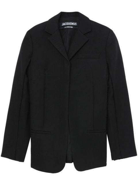 La veste Caraco inside-out blazer by JACQUEMUS