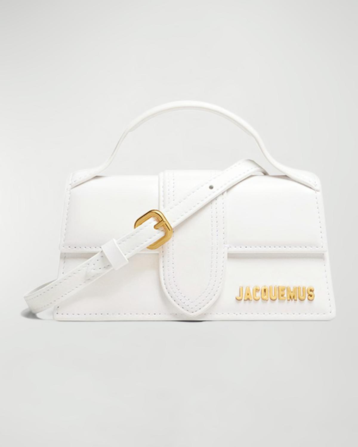 Le Bambino Leather Satchel Bag by JACQUEMUS