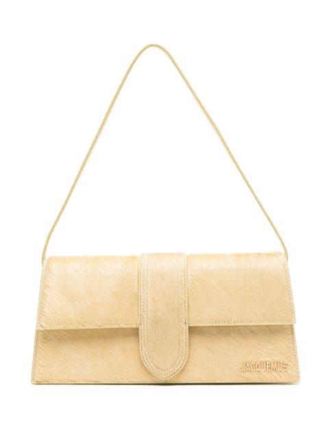 Le Bambino Long pony-hair shoulder bag by JACQUEMUS