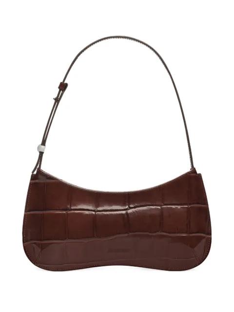 Le Bisou crocodile-embossed shoulder bag by JACQUEMUS