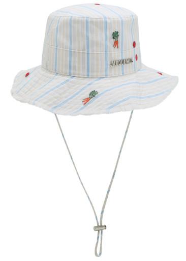 Le Bob Artichaut embroidered cotton bucket hat by JACQUEMUS