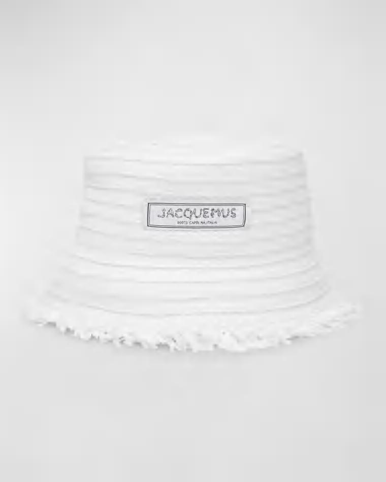Le Bob Bacino Bucket Hat by JACQUEMUS