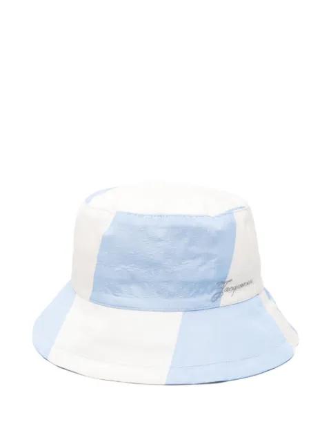 Le Bob Baluchon striped bucket hat by JACQUEMUS