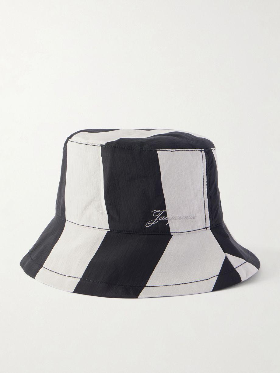 Le Bob checked bucket hat by JACQUEMUS