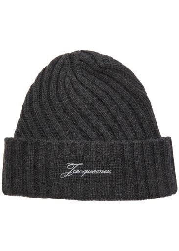 Le Bonnet Tourni cashmere and wool-blend beanie by JACQUEMUS