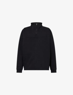 Le Camionneur Rond Half-Zip Cotton Sweatshirt by JACQUEMUS