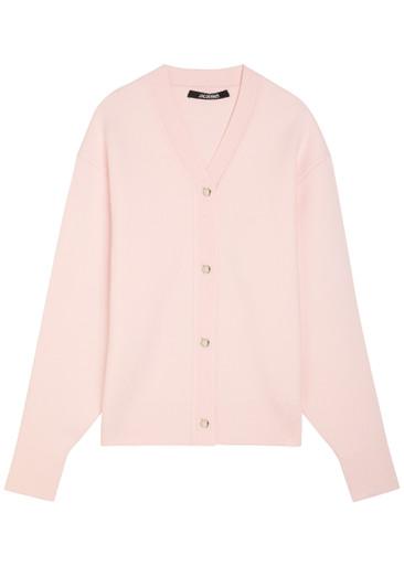 Le Cardigan Doppio merino wool-blend cardigan by JACQUEMUS