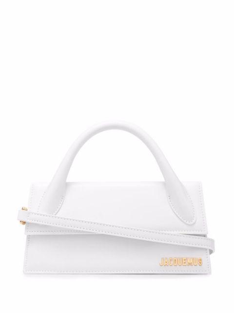 Le Chiquito Long leather tote bag by JACQUEMUS