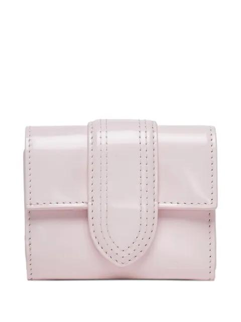 Le Compact Bambino patent-leather wallet by JACQUEMUS