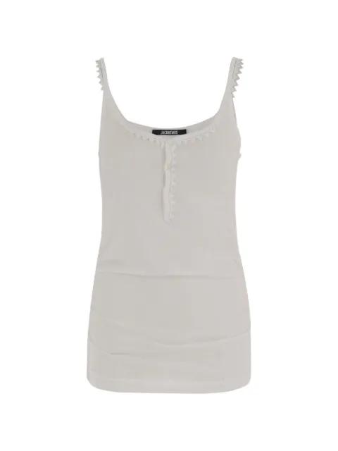 Le Debardeur Clavela ruched top by JACQUEMUS